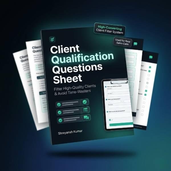 Client Qualification Sheet